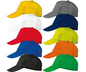 Casquette unicolore en coton Santa Fe