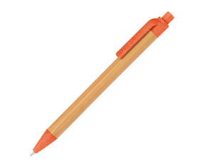 Bolígrafo de paja de trigo y bambú